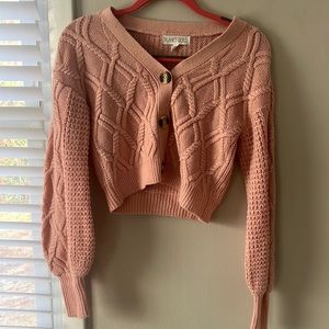 Cropped sweater